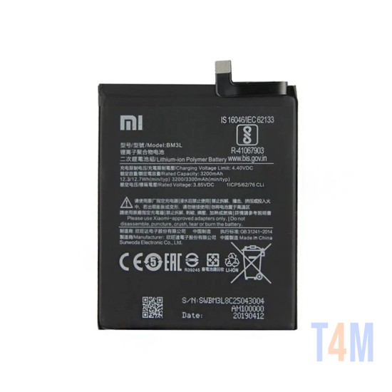 Bateria Xiaomi Mi 9 BM3L/M1902F1G 3200mAh